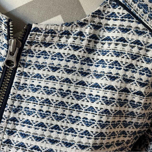 Womens J.Crew Tweed Knit Zip-Up Blazer Jacket Size Small - Picture 3 of 9